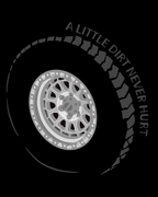A Little Dirt Never Hurt Graphic T-Shirt (Black) | Men's & Women's Fits
