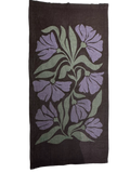 Wild Jacaranda - Turkish magnetic towel
