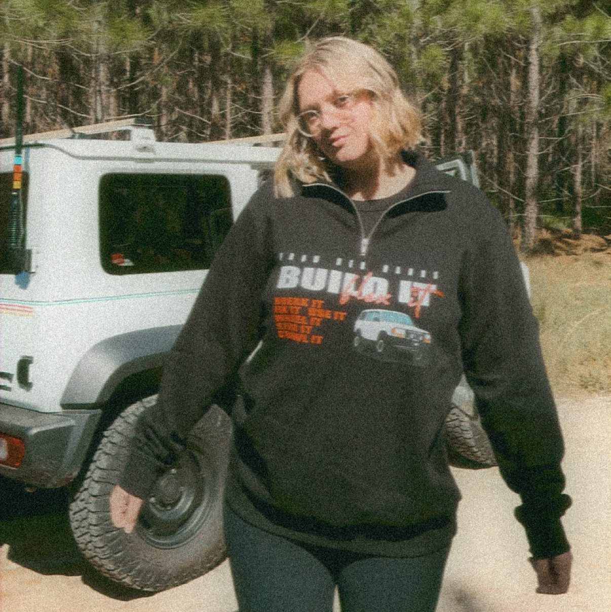 UNISEX 80 graphic Crew Neck Jumper