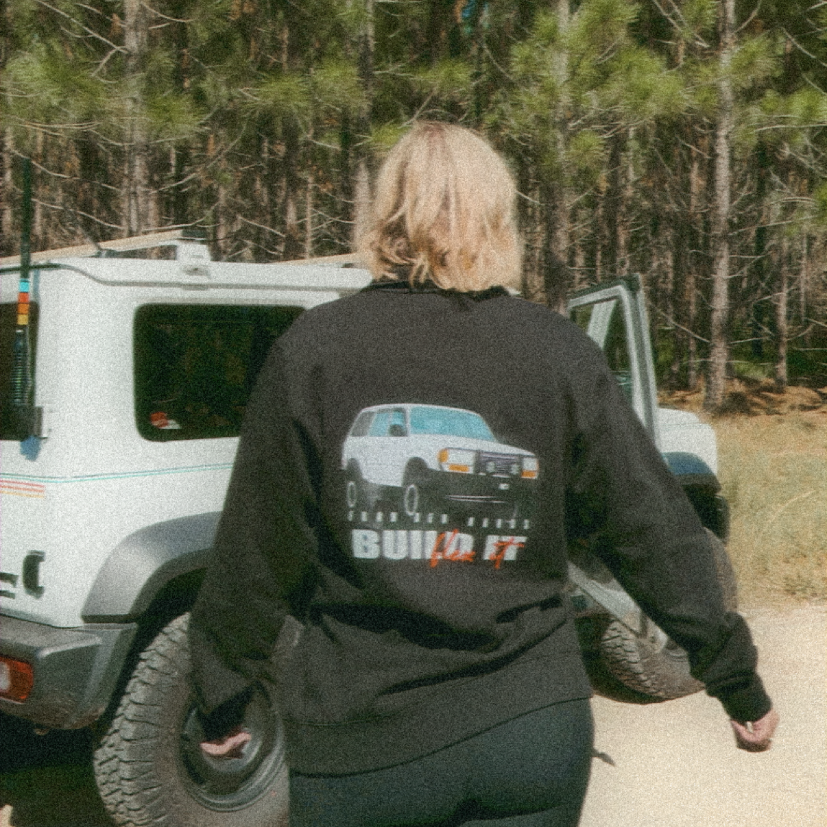 UNISEX 80 graphic Crew Neck Jumper