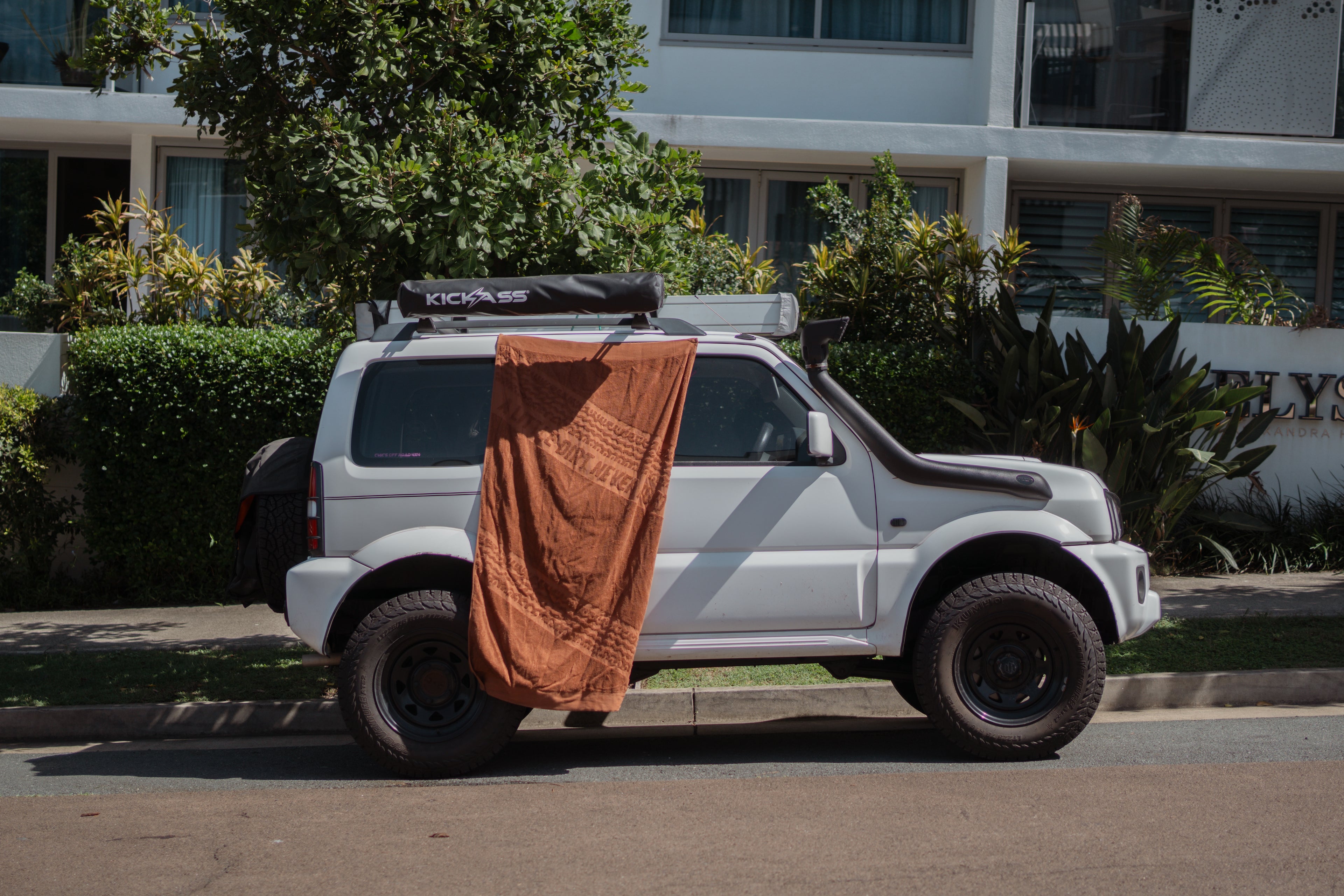 100% Cotton Magnetic Beach Towel - A little Dirt Never Hurt